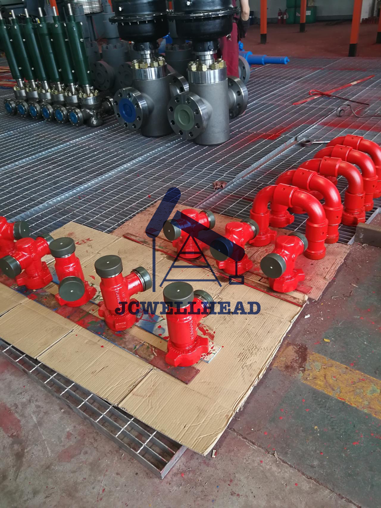 Elbow Tee Crossover Sub AISI 4130 Wellhead Fittings