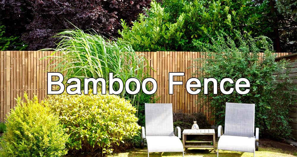 Smoked Decorative Bamboo Fence Screen Fencing For Nursery Garden Green House