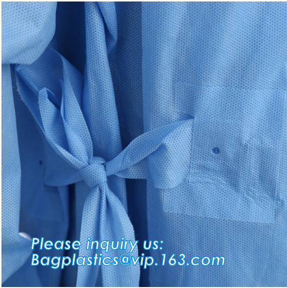 Disposable Lightweight men's Work Medical Coveralls, Custom Design disposable sterile Non-woven Surgical,Medical Patie