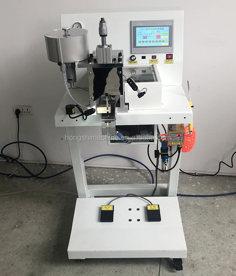 Multi Function Switching Nail Bead Pearl Riveting Machine Automatic