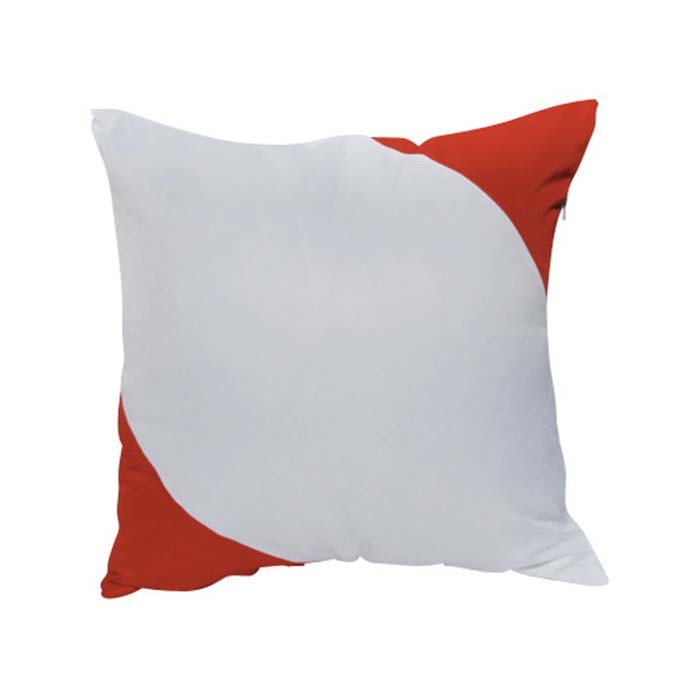 Colored Angle Blank Sublimation Polyester Pillowcase For Personalised Photo Printing