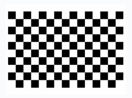 Checkerboard Distortion Resolution Test Chart Sineimage YE006 For Checking Geometry