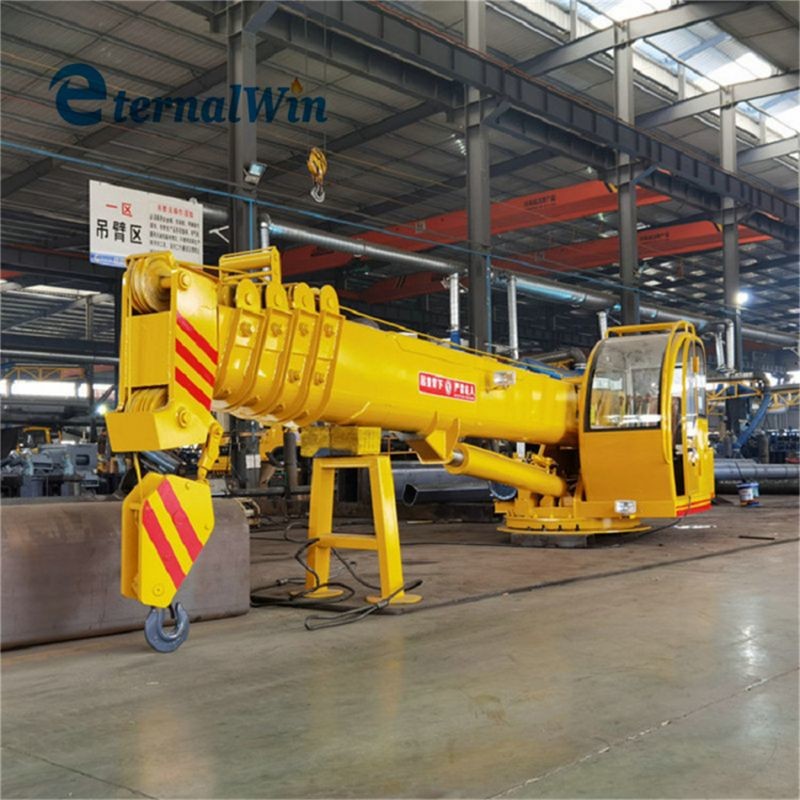 ABS CCS Certified Knuckle Boom Marine Crane For Fishing Commercial