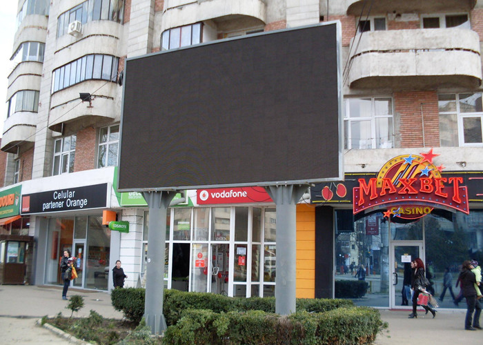 High Stability Outdoor Led Billboard For Video Advertising P8 Full Color
