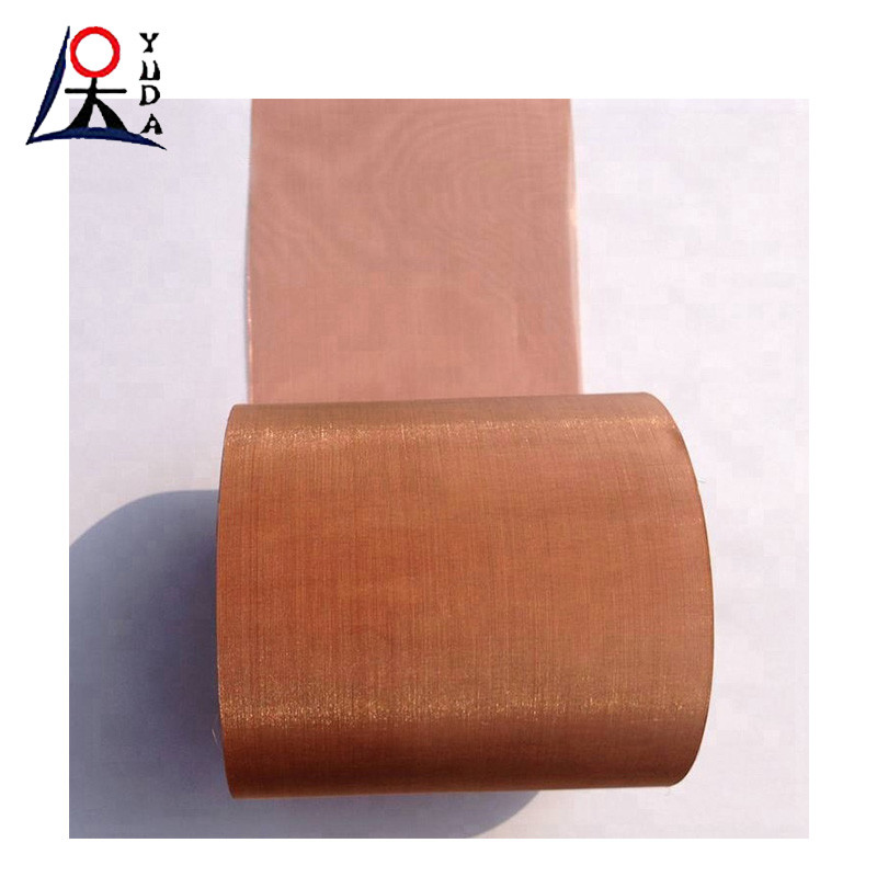 Faraday Cage Copper Wire Mesh Emf Shielding Copper Screen Mesh