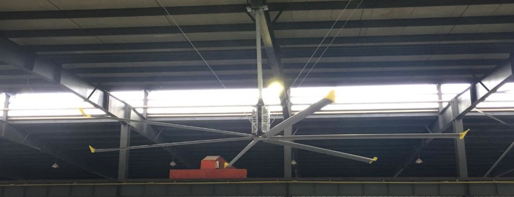 5m Big Industrial DC Brushless Pmsm Axial Energy Saving Exhaust Ventilation Cooling Flow Fan