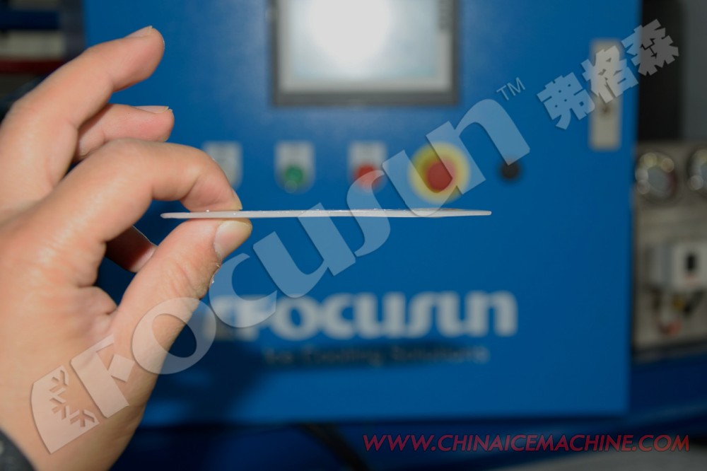 5 Ton Fresh Water Flake Ice Machine with Big Ice Size 40*40mm and PLC Core Components