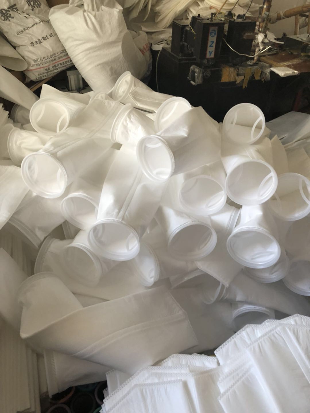 Square Plastic Collar Water Filter Bag 0.5 Micron - 1000 Micron