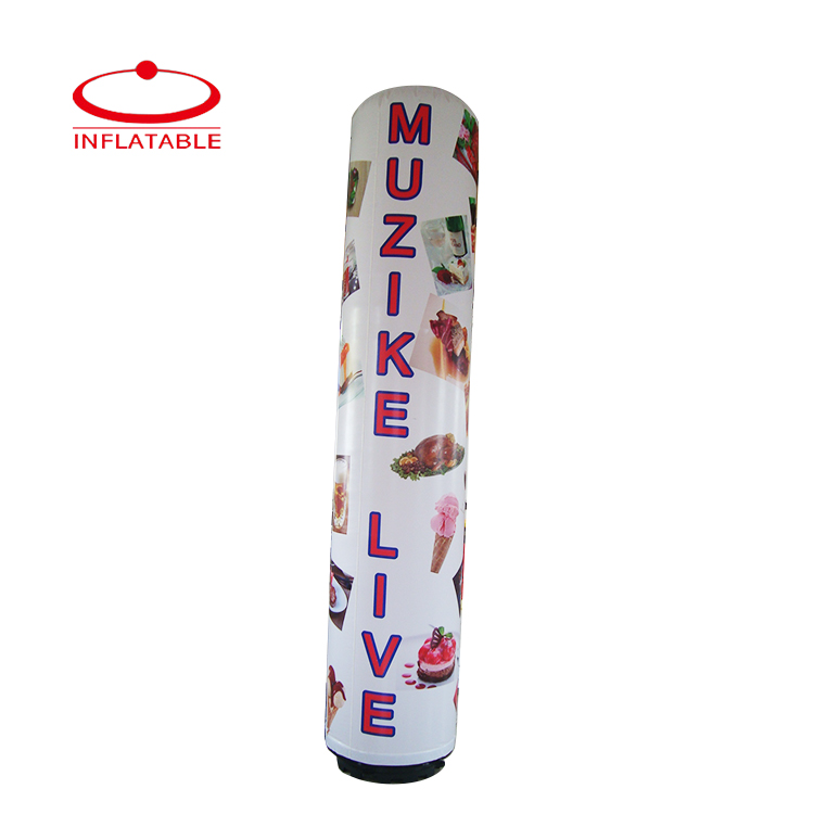 3.5m Inflatable Air Column Custom Logo Advertising Lights OEM