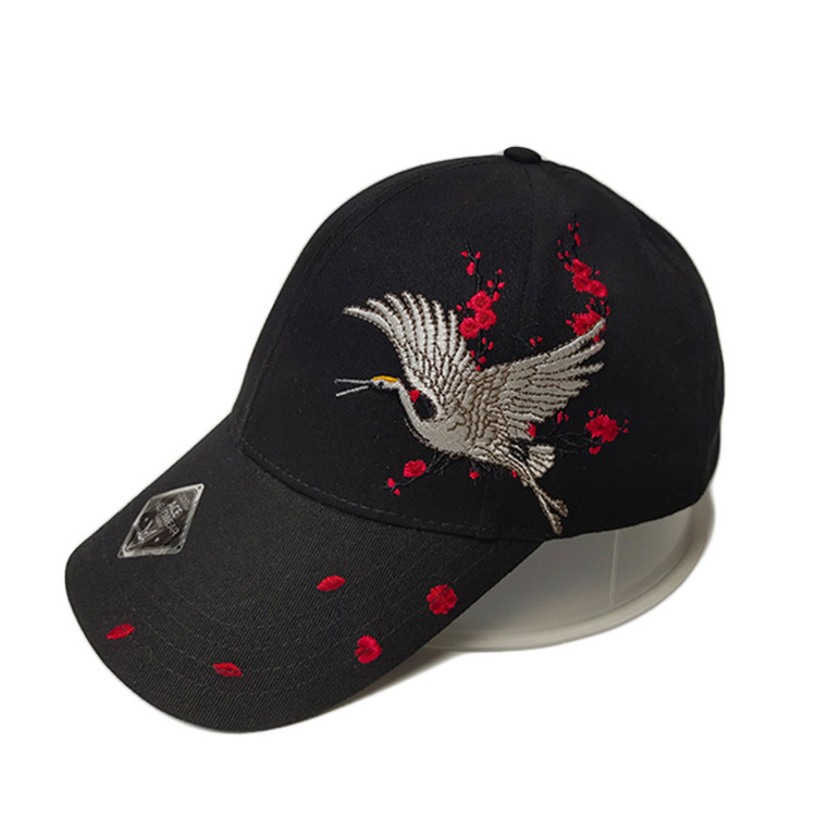 Summer Hip Hop Printing Skull Baseball Caps Curved Brim 6- Panel