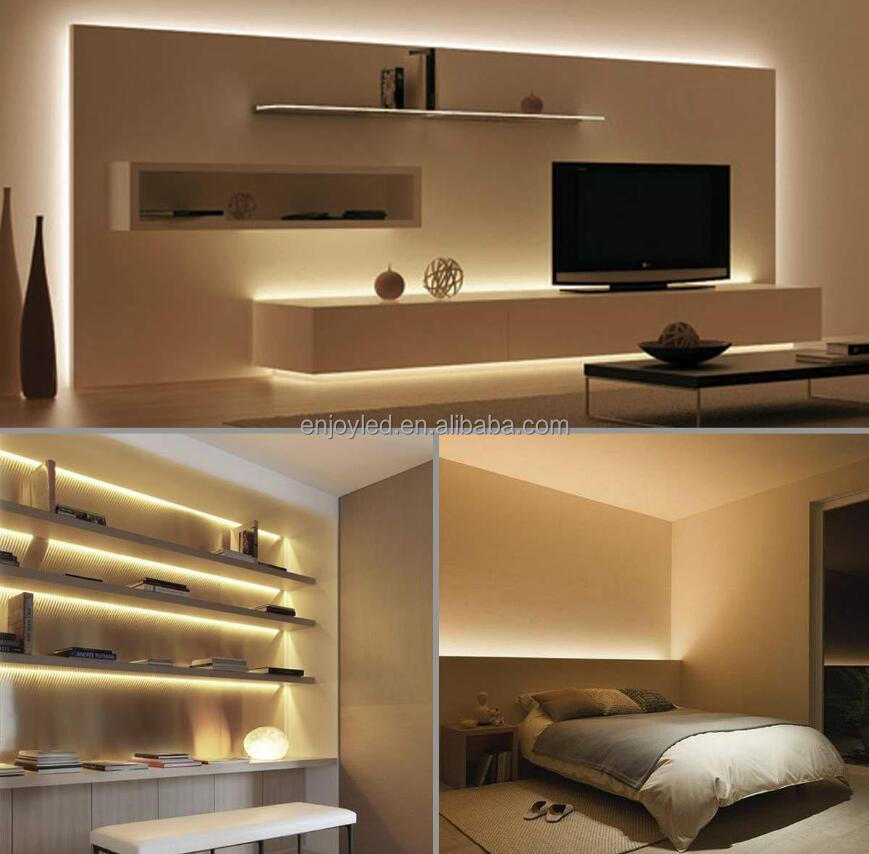 9000K 5050 12V Dimmable LED Strip Three Row 180 Lamps Led Tape