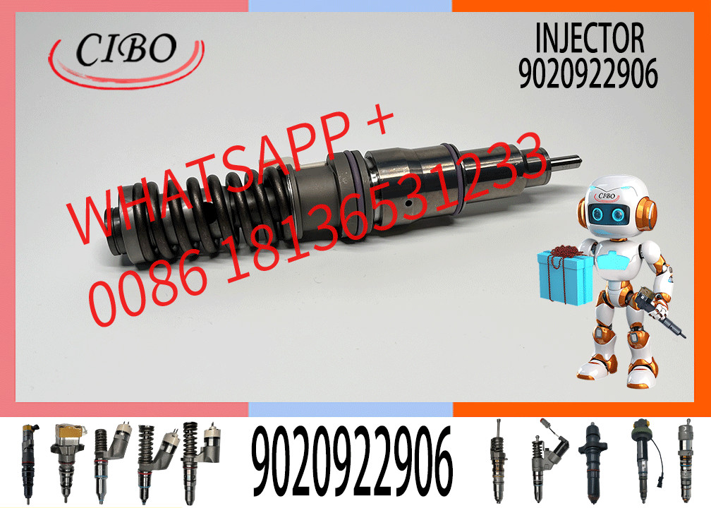 Fuel Injector BEBE4D14001 BEBE4D14101 20780666 20929906 9020922906 20922906 for VOLVO CE Wheel Loader D16 L350F L350H