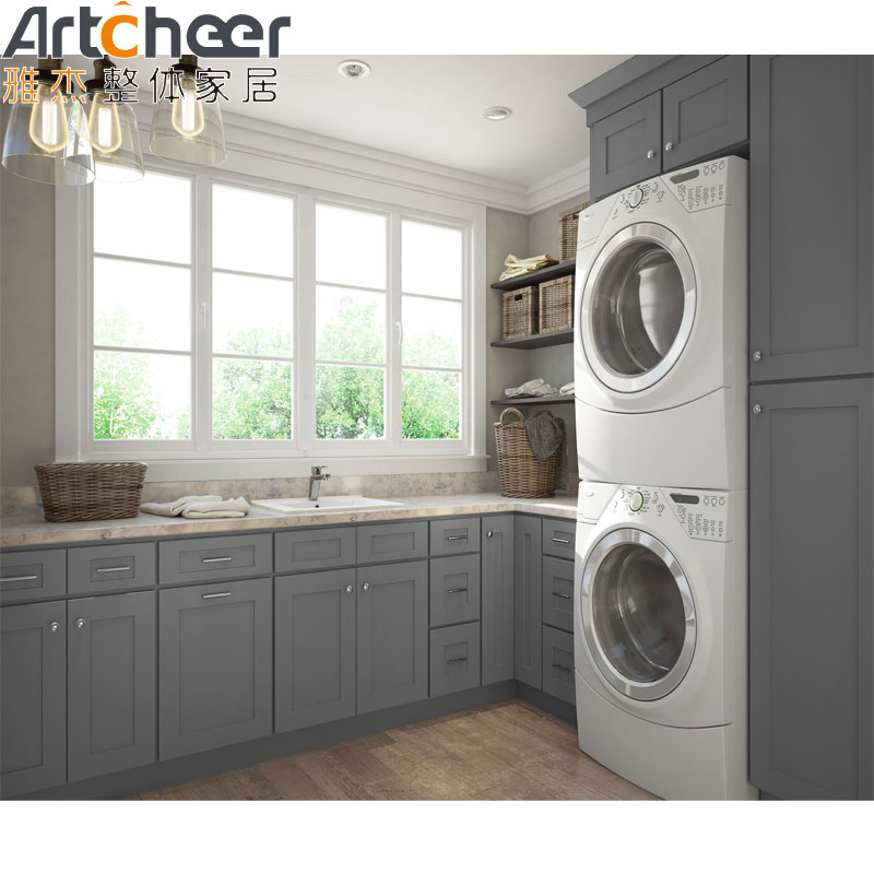 Modern Design Oak Cabinet for Stylish Solid Wood Kitchen Organization