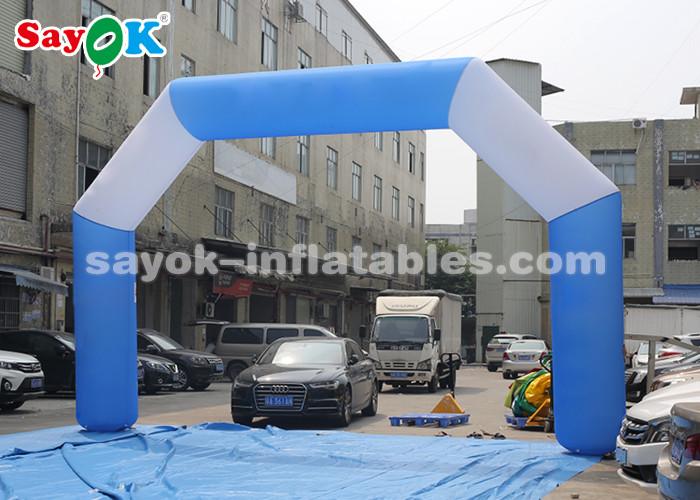 Inflatable Finish Arch 8*5m Oxford Fabric Inflatable Start Finish Line Arch For Promotion
