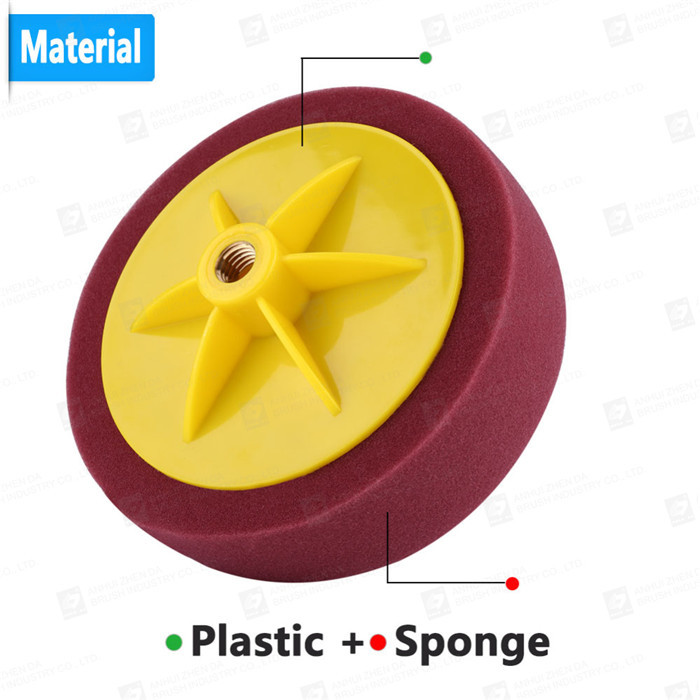 6 Inch / 15cm Car Waxing Sponge Car Polishing Pad For M14