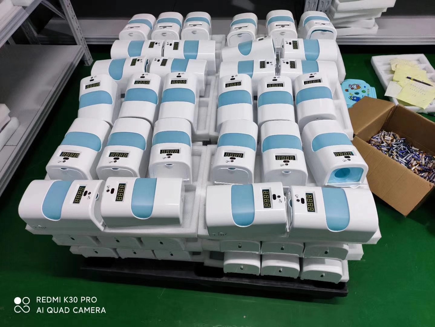 0.2C Accuracy 2*AA Battery Infrared Hand Sanitiser Dispenser