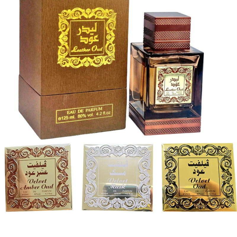Custom Logo Candle Scent Labels Gold Metal Finish Elegant Candle Labels For Fragrance