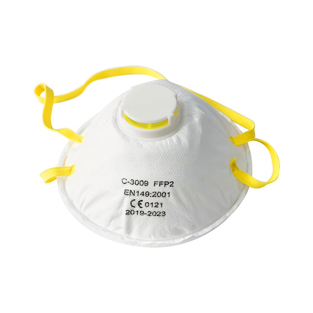 Bowl Cup FFP2 Face Mask 9500 N95 Particulate Filter Mask For Personal Care