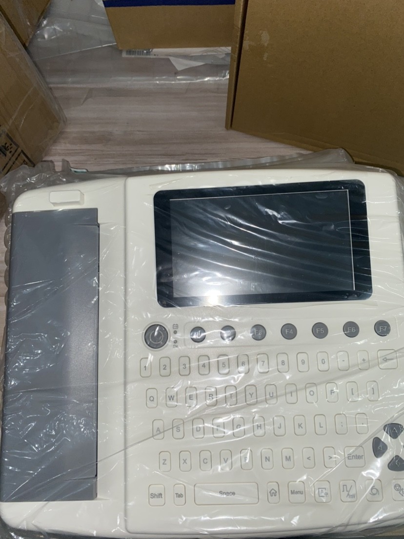7 Inch EKG Cardiograph Machine 12 Channel ECG Machine PC ECG Software