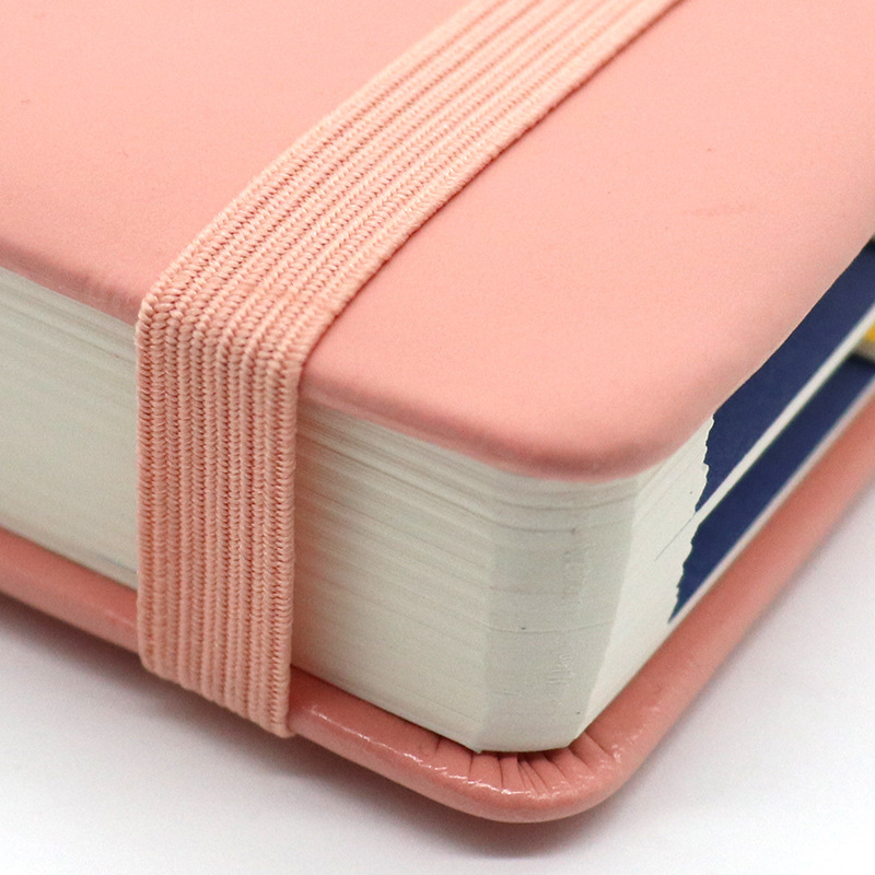 Binding Loose-leaf Leather Journal Hardcover Planner Customizable for School Students