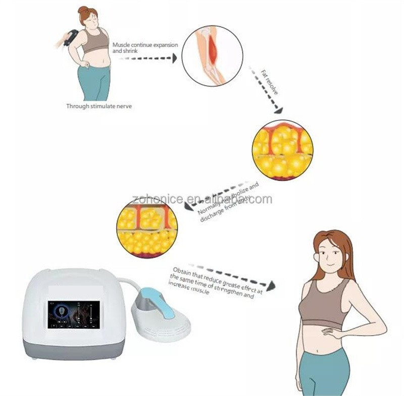 Sculpting Electo Magenetic Body Slimmingt Hi Emt Machine RF Body EMS Fitness Muscle Stimulator Device