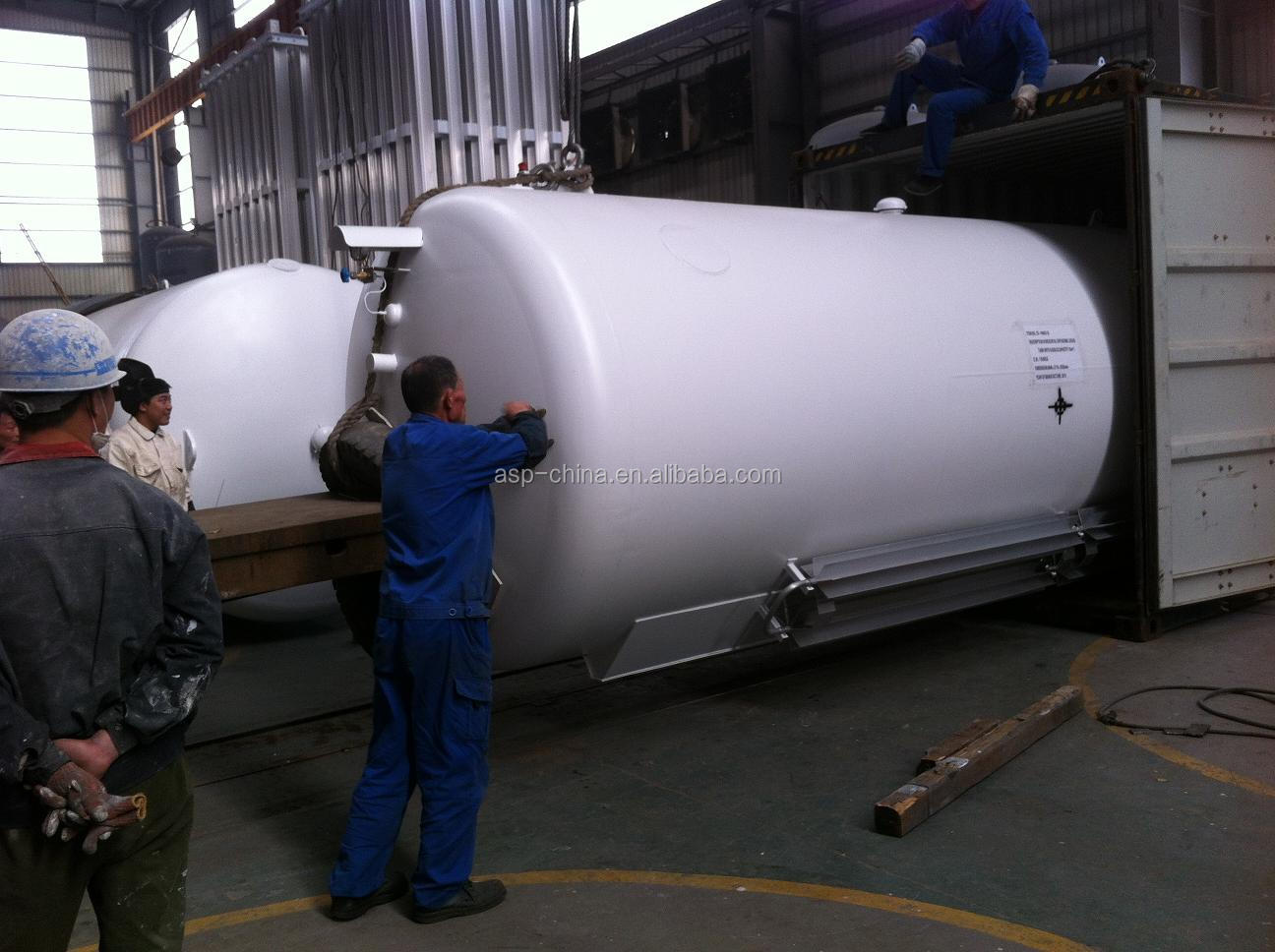 Q235-B LNG Cryogenic Vertical Liquid Storage Tank 20m3