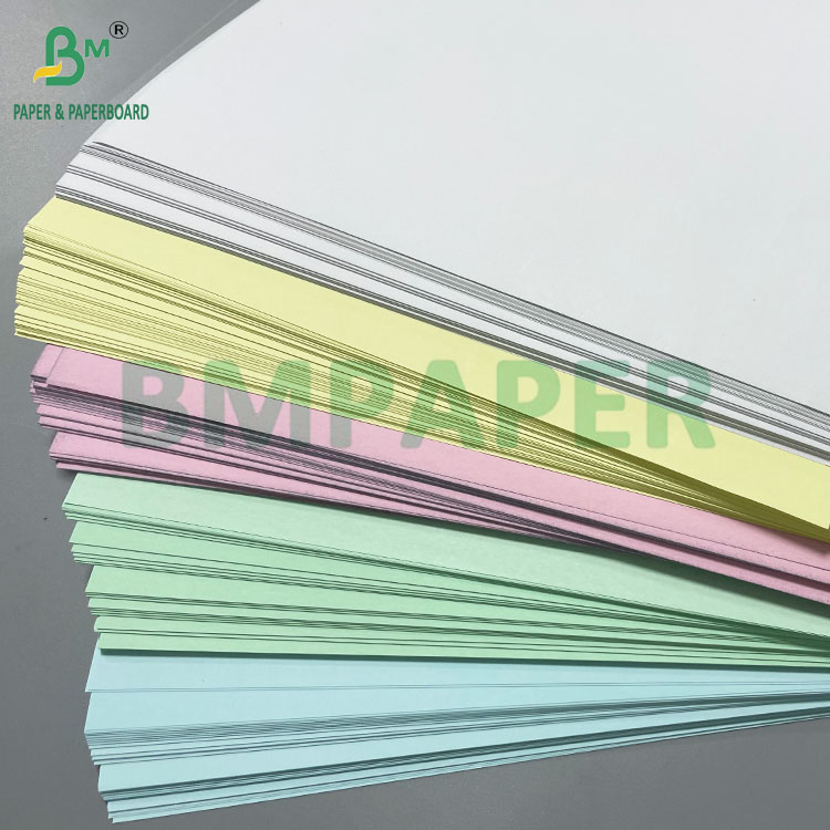Offset Printing 52gsm 55gsm 58gsm 60gsm Blue Image NCR Copier Paper In Reel