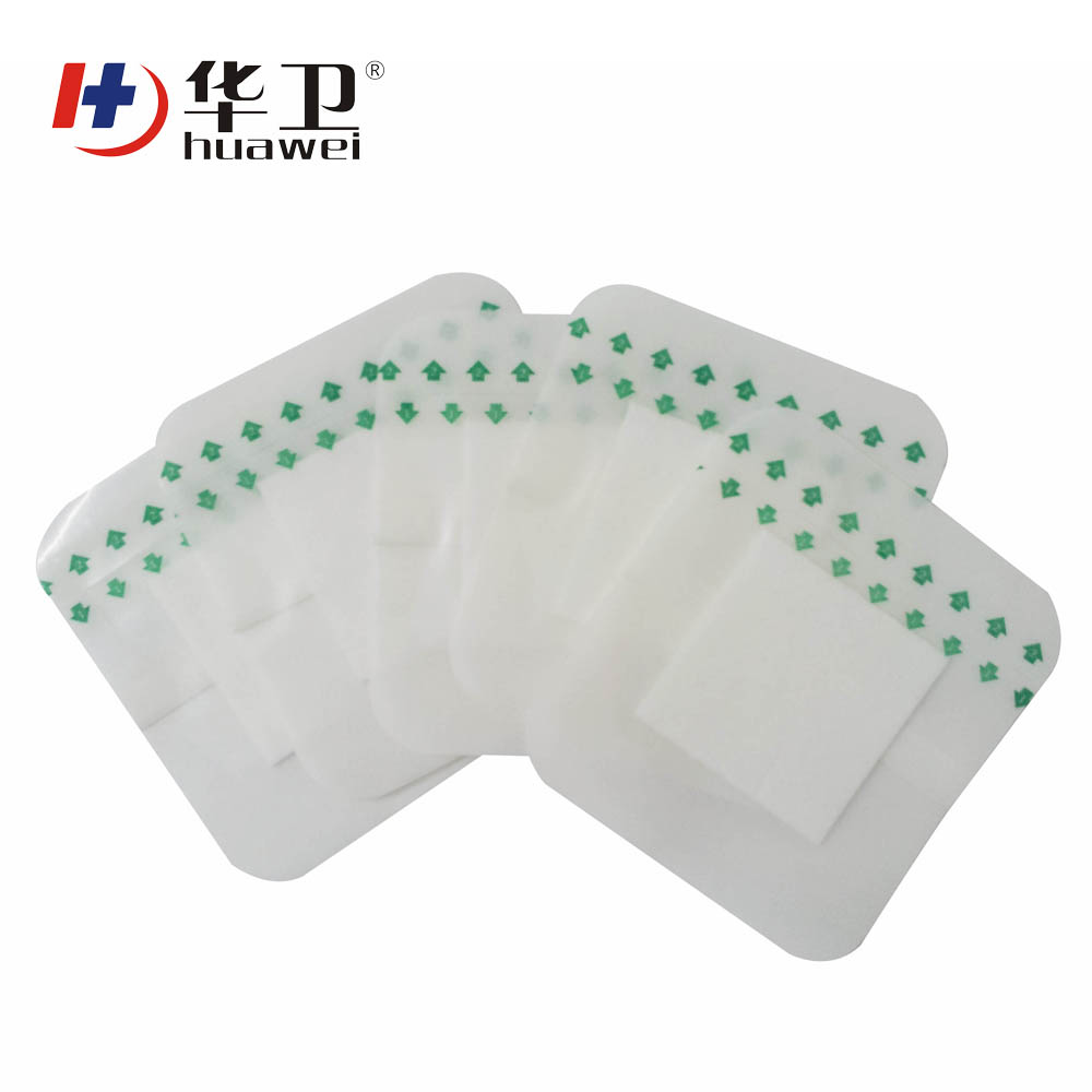 First Aid Waterproof Medical Adhesive Wound plaster dressing with absorbent pad