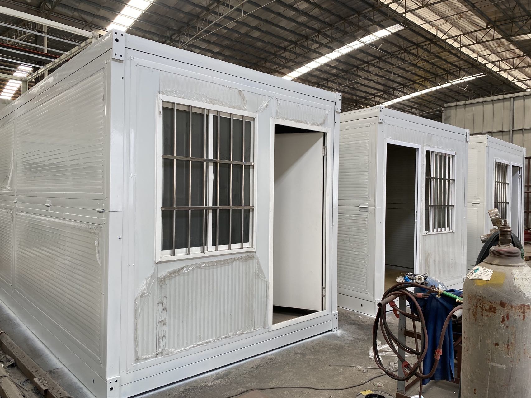 Portable 20ft Container House Foldable Folding Container House 10units/40hq