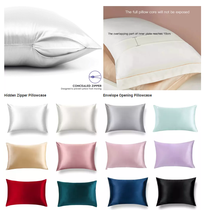 ISO Mulbery Silk Pillowcase Set