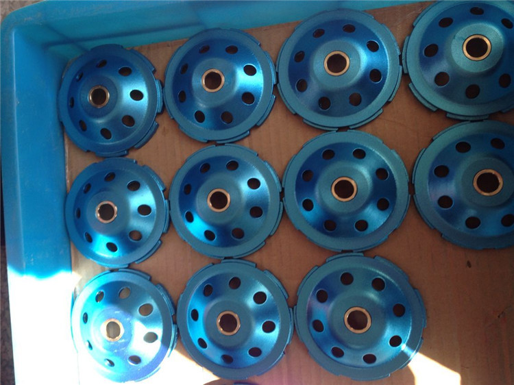 Diamond Turbo 12.7cm 5in Diamond Grinding Cup Wheels 11cm Hole No 60 Grit