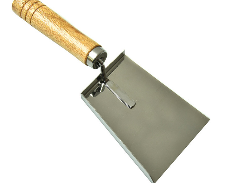 Durable Pollen Shovel With Wooden Handle of Honey Decapping Tools Scraper