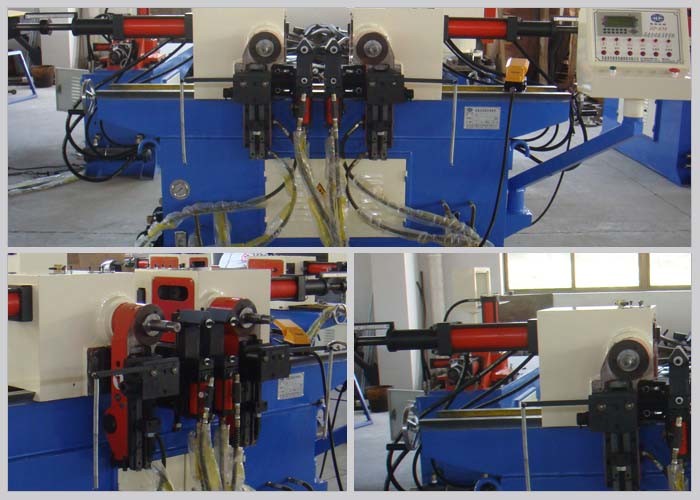 Fully Automatic Cnc Tube Bending Machine Clamping Feeding Low Power Construction