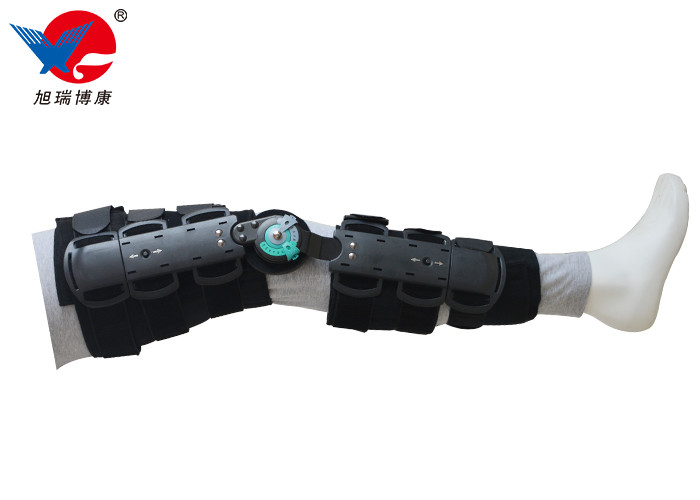 Secure Adjustable Knee Support Brace , Aluminium Alloy Neoprene Knee Brace