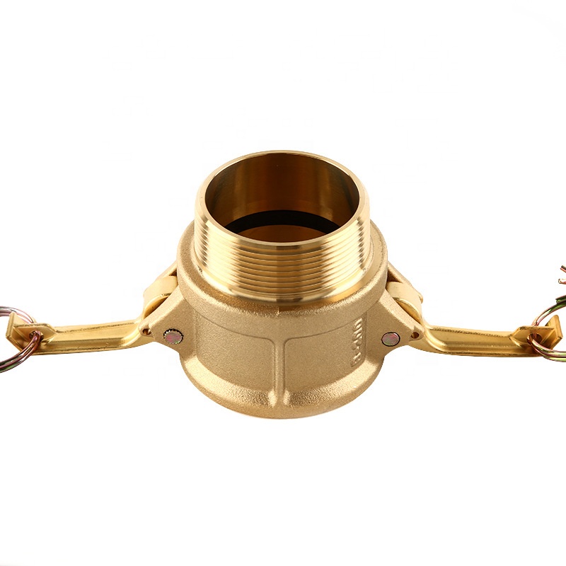 1/2"-8" Round Head Brass Camlock Coupling Quick Couplings Type B for Food and Beverage Industry