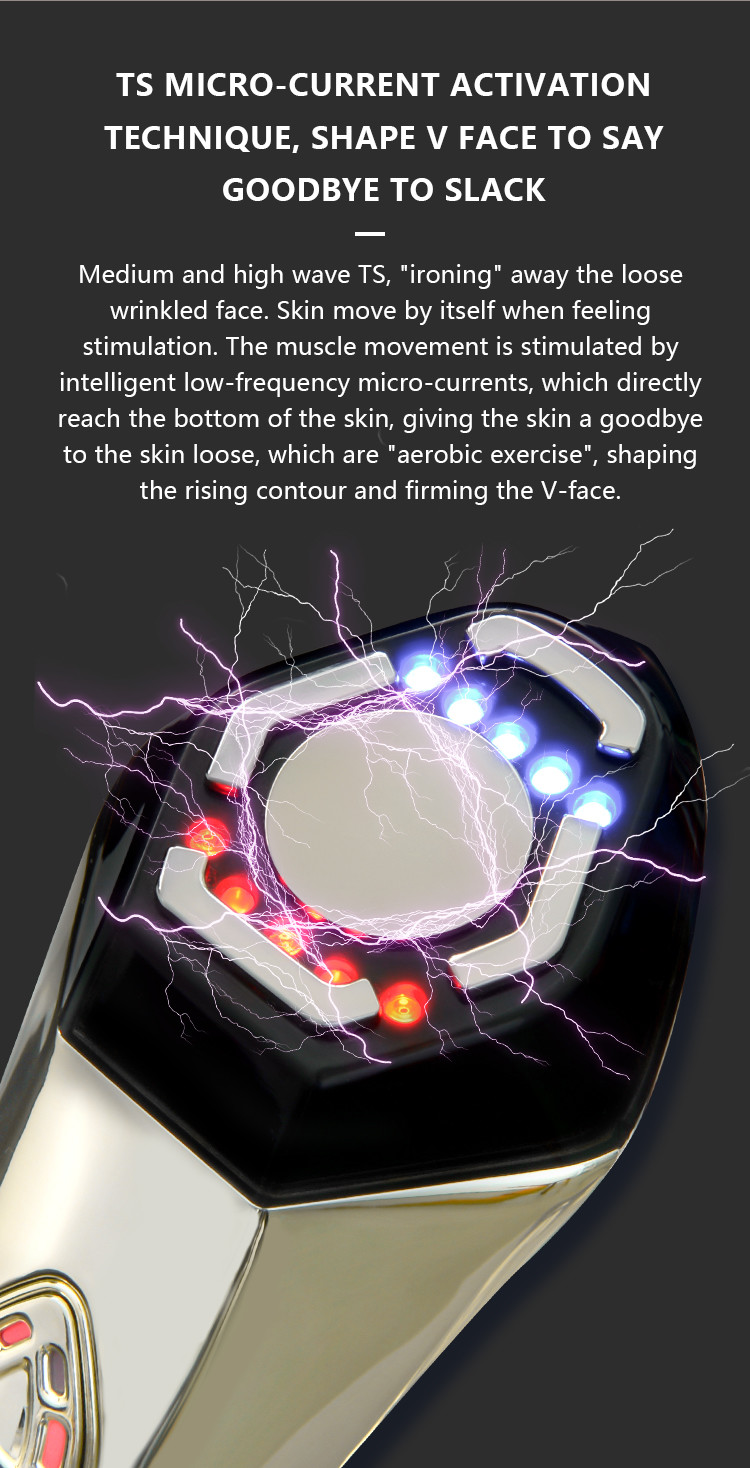 Portable 90KHZ Electrical Facial Machines at home face lift device