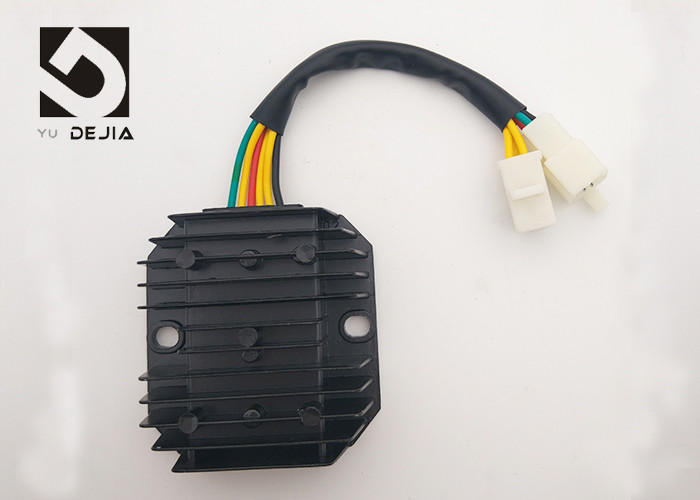 CH125 Motorcycle Regulator Rectifier 12 Voltage , AC 15A Maximum Regulator Current