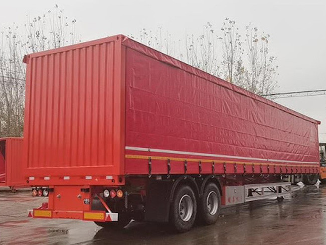 Trailer Vehicle 40ft 53ft Enclosed Box Van Type Semi Trailer For Sale
