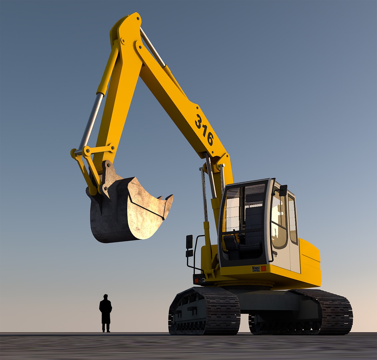 dx bushing application-excavator