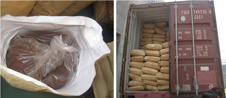 Red Alkalised Cocoa Ingredients Powder Essential For Chocolate Biscuits Making