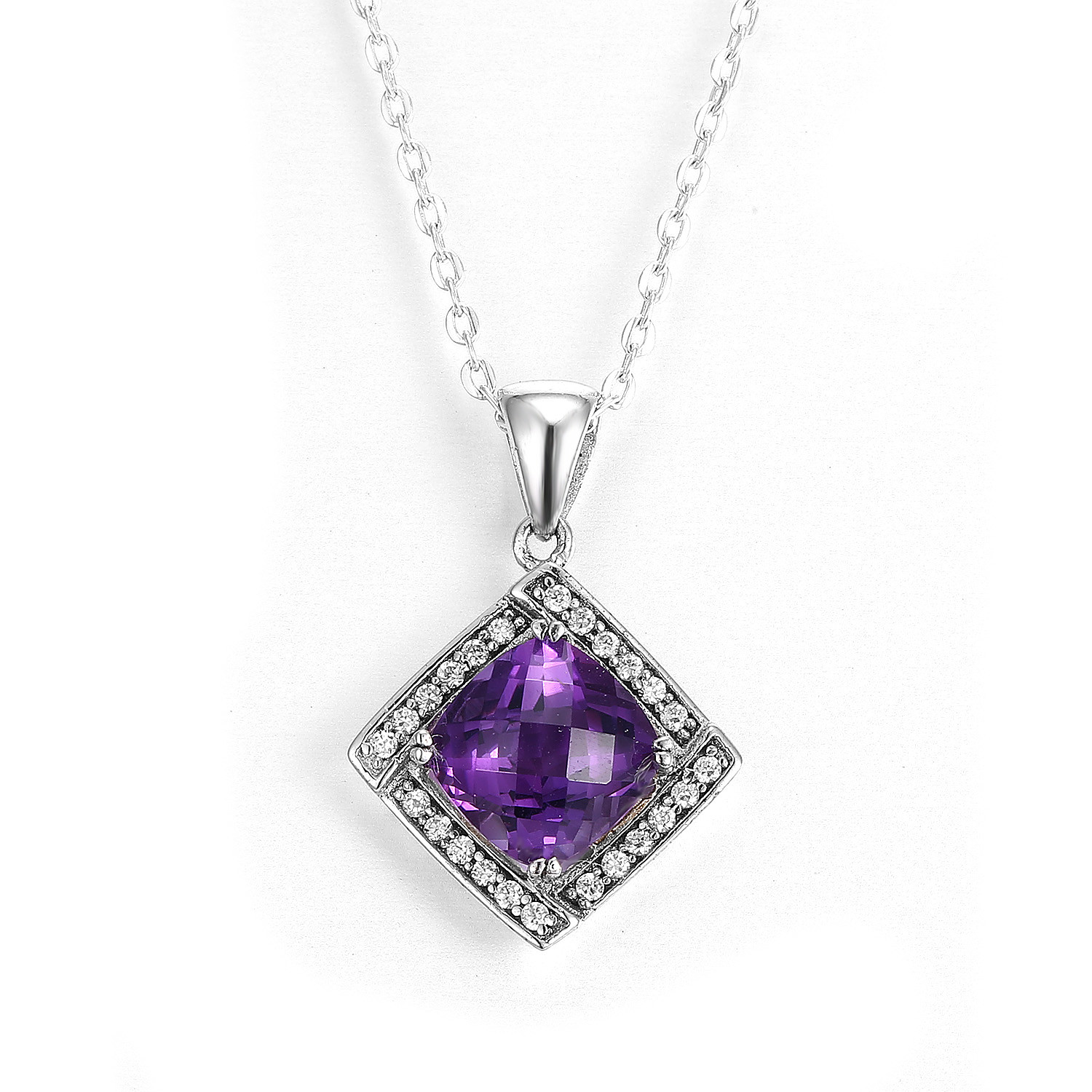 Marquise Gemstone Teardrop Pendant 925 Sterling Silver Everyday Wear Necklace
