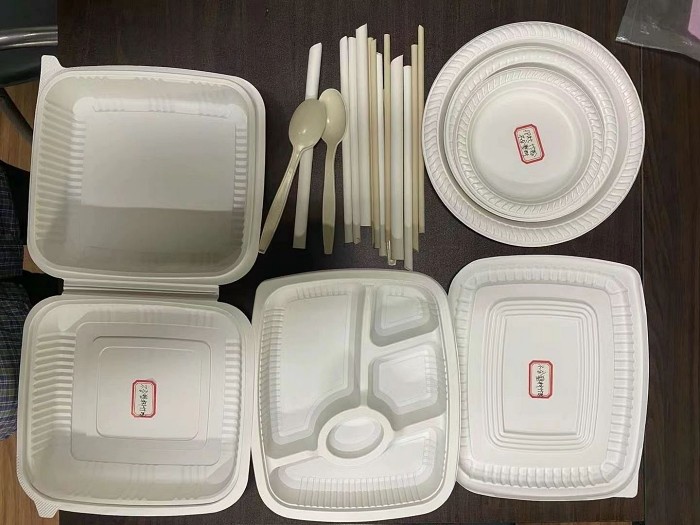 Lunch Fast Food Box Machine Suitable For Biodegradable Materials