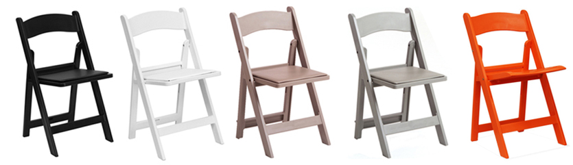 Padded Foldable Plastic Chairs Resin Plastic Fold Up Chairs 690pcs/20ft Loading