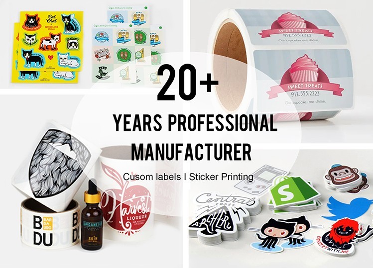 OEM/ODM Printing Thermal transfer labels/Direct thermal labels/Barcode Labels for Dymo/Zebra//Honeywell printer