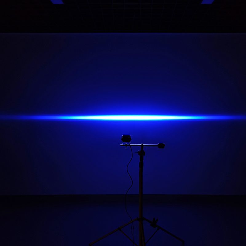 60W Forklift LED Line Beam Blue Zone Danger Area Warning Light Warehouse Forklift safety LED Work Lights