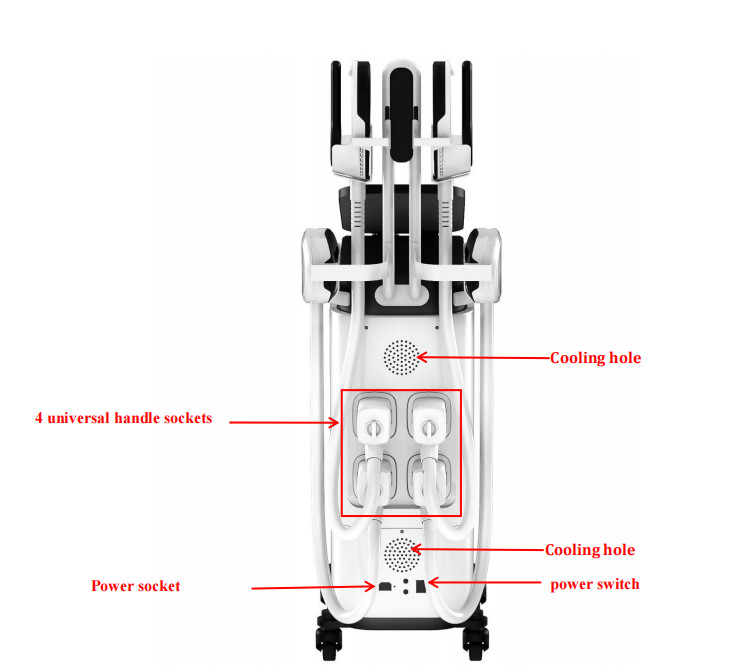 Anti Cellulite Muscle Sculptinging Machine Fat Reduction 4 Handles Body Beauty Equipment