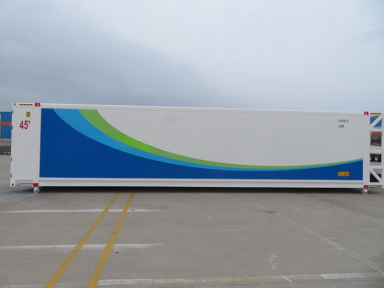 45ft High Cube Reefer Container Diesel Generator Electric Power for Land Transportation or Railway CSC Certified 380/440V
