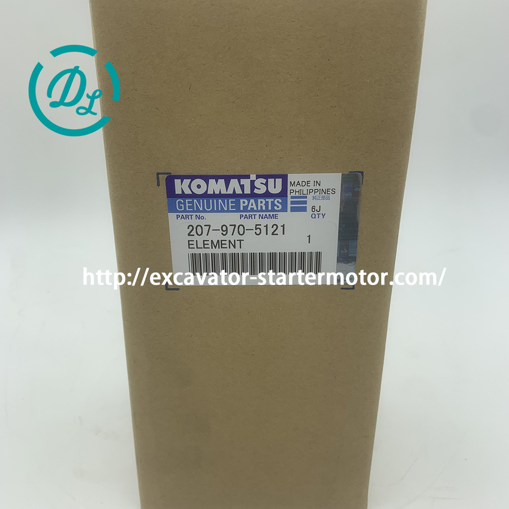 Excavator Hydraulic Oil Filter 207-970-5121 207-970-5120 Komatsu