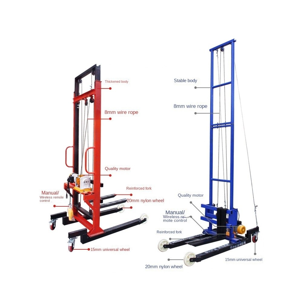 Decoration Remote Control Scaffold Hoist Platform 8m