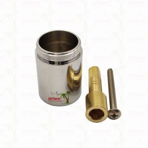 Brass / Chrome Plated Valve Stem Extension Sleeve Cartridge Extension Customized